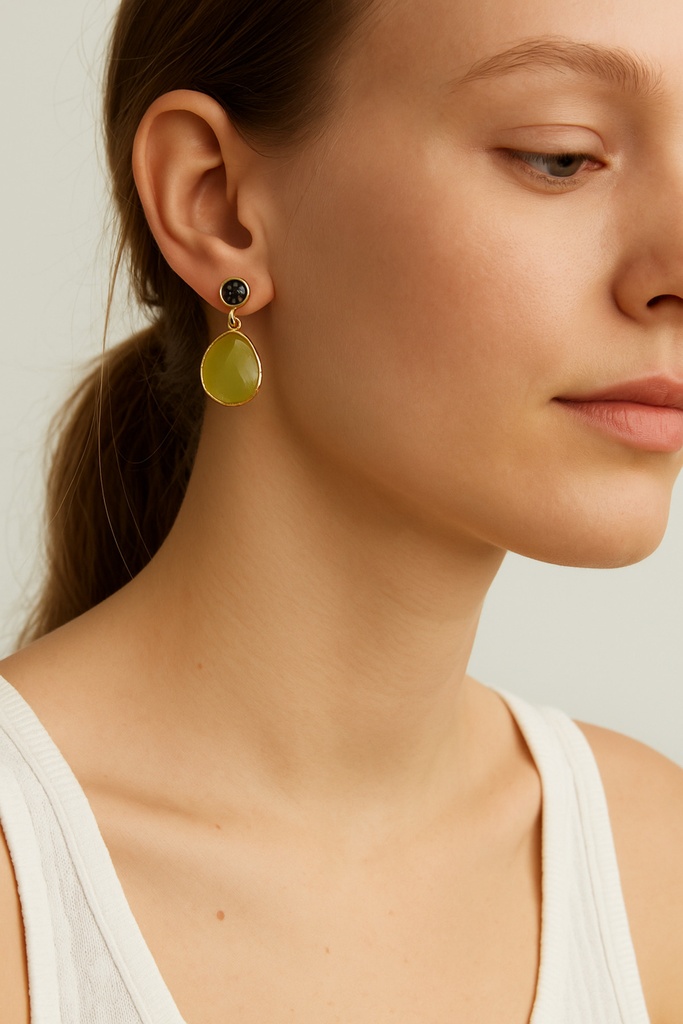 [No:28] Elf Gold Plated Earrings