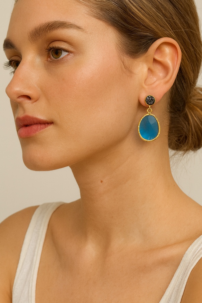 [No:031] Elf Altın Kaplama Küpe