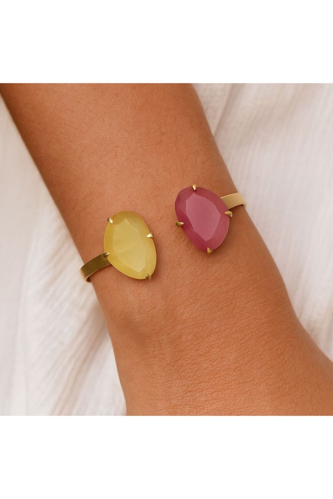 [No:47] Desire Gold Plated Bracelet