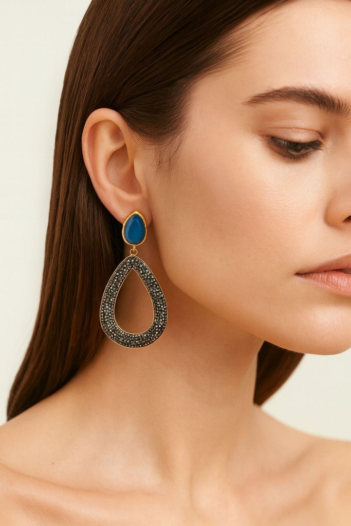 [No:37] Sahra Gold Plated Earrings