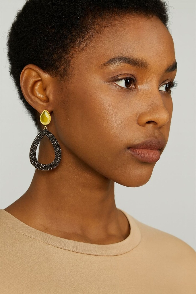 [No:38] Sahra Gold Plated Earrings