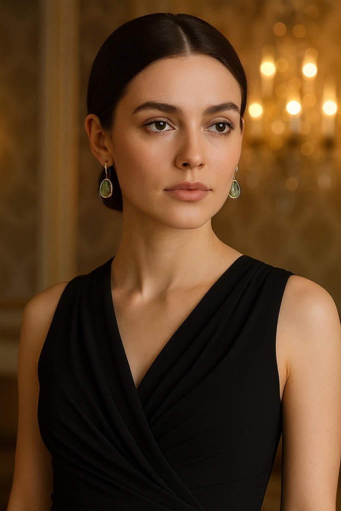 [No:18] Dora Gold Plated Earrings