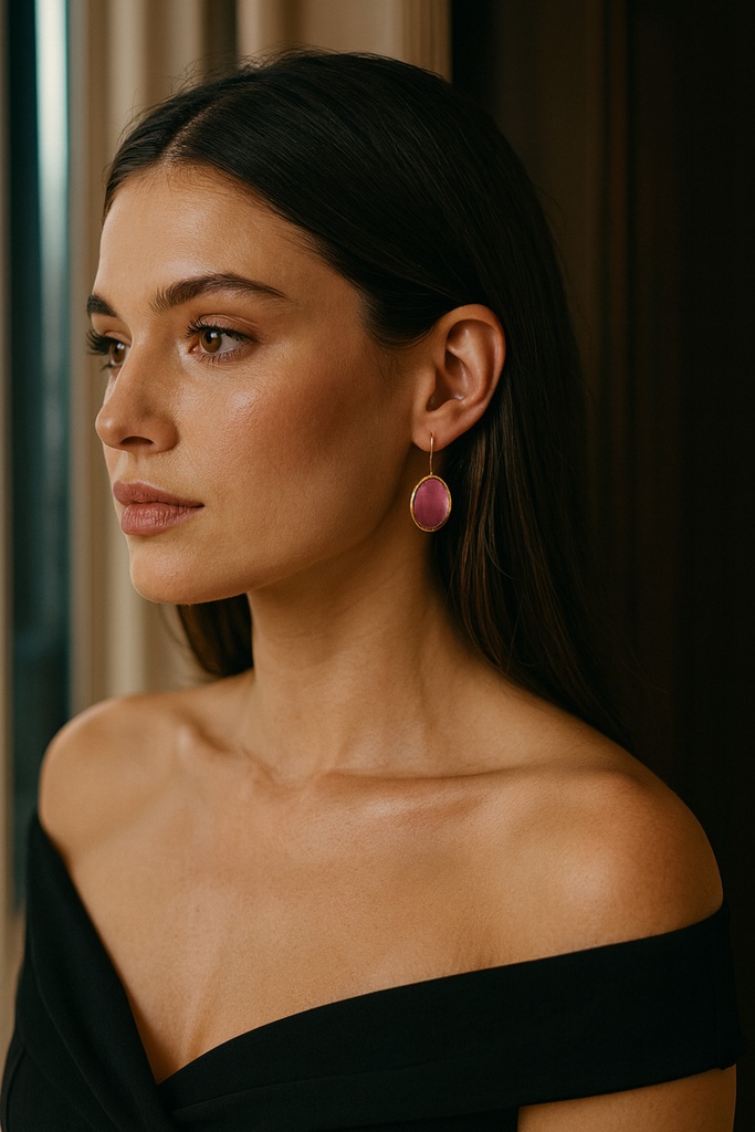 [No:20] Dora Gold Plated Earrings