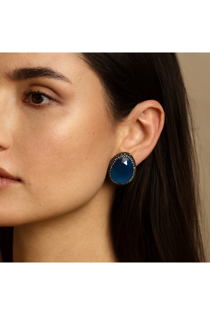 [No:15] Judith Gold Plated Earrings