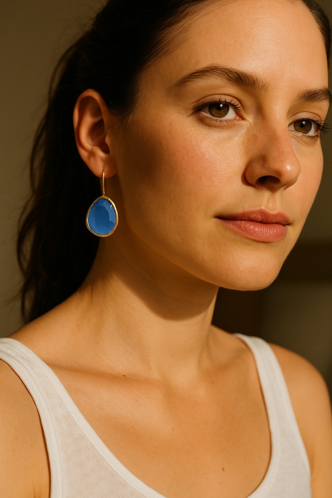 [TYC840D596DBECE196760A900] Ella Gold Plated Earrings