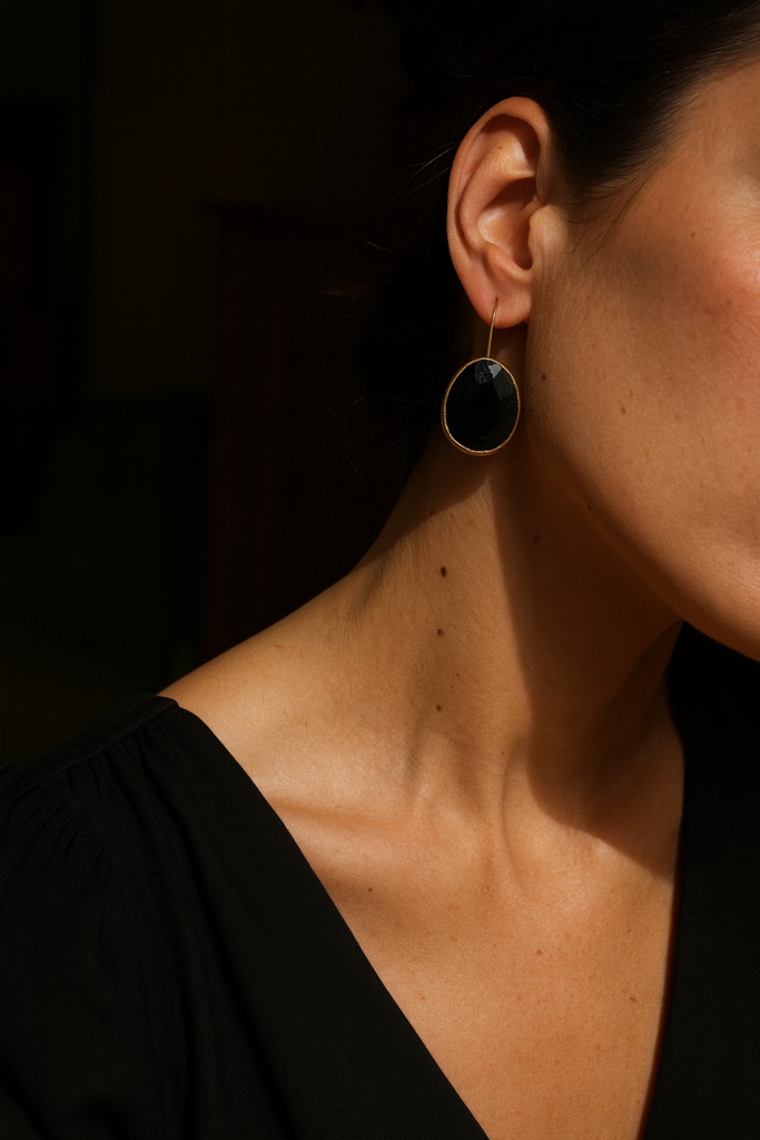 [No:9] Ella Gold Plated Earrings