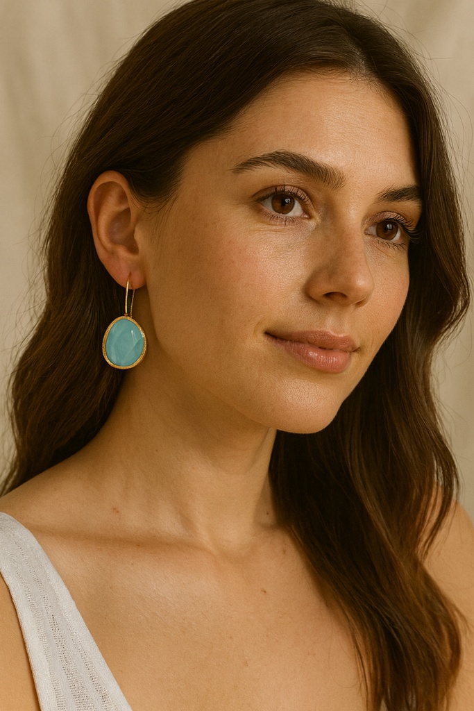 [No:5] Ella Gold Plated Earrings