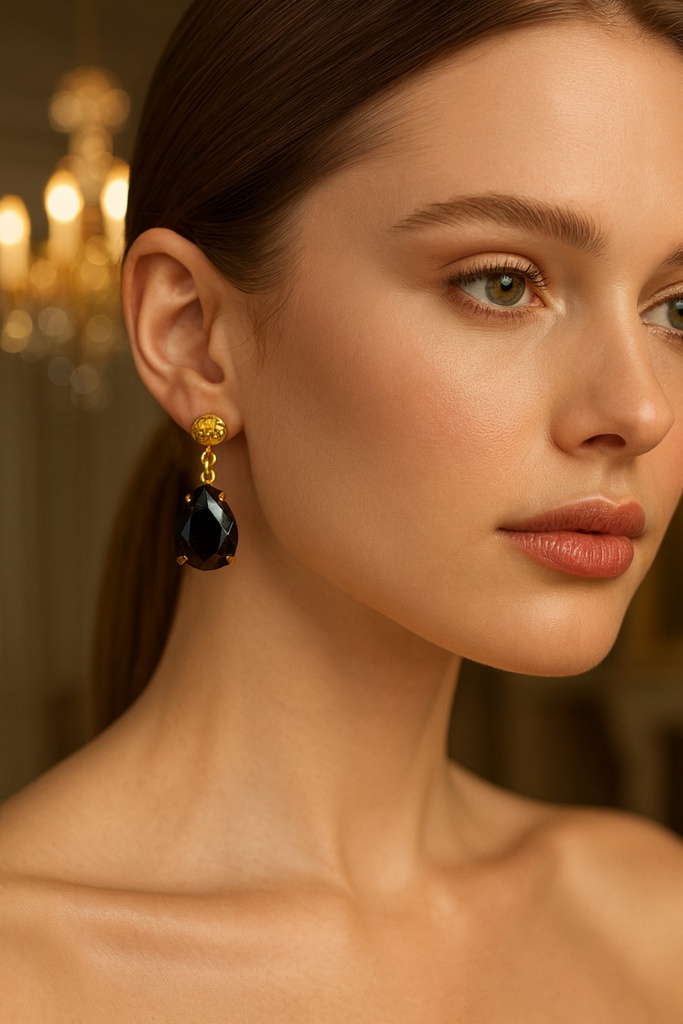 [TYCB553BBBA02775478130500] Louise Gold Plated Earrings