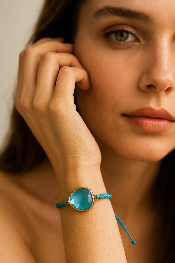 [no:111] Marie Gold Plated Bracelet