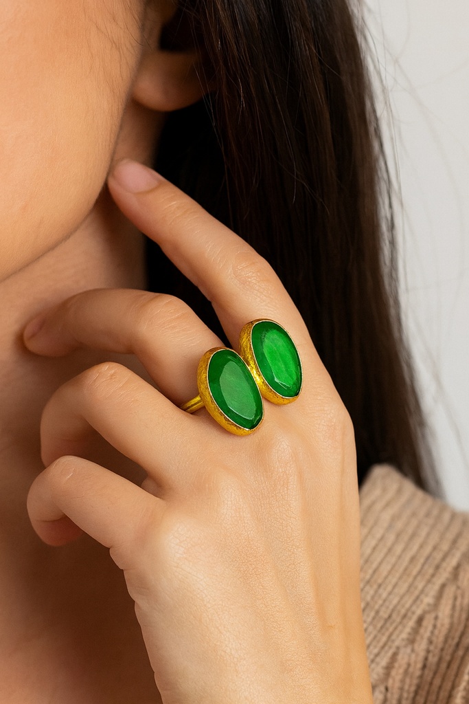 [Claire no:3] Gold Plated Ring