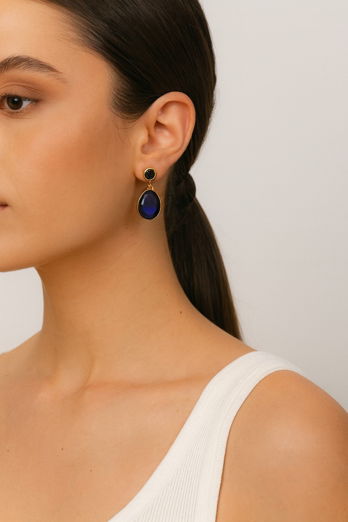 [No:26] Elf Gold Plated Earrings